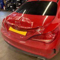 Mercedes bodywork repair